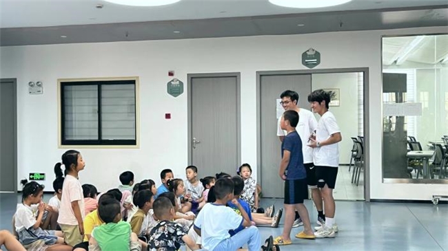 新城平台-趣享运动，地球科学与空间信息工程学院“三下乡”实践趣味体育课